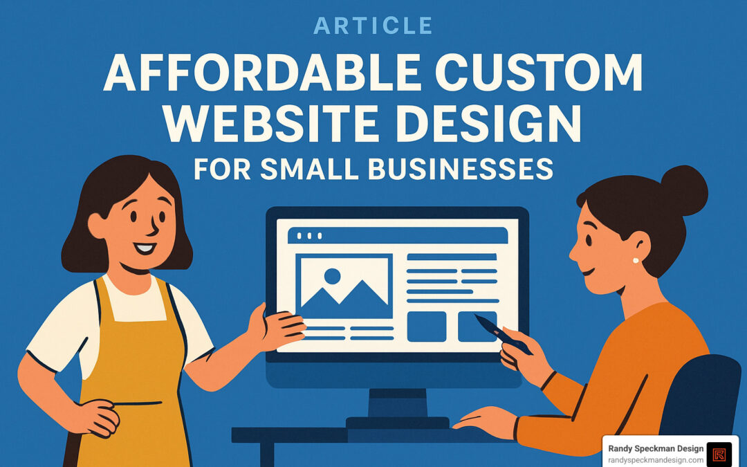 affordable custom website design for small businesses
