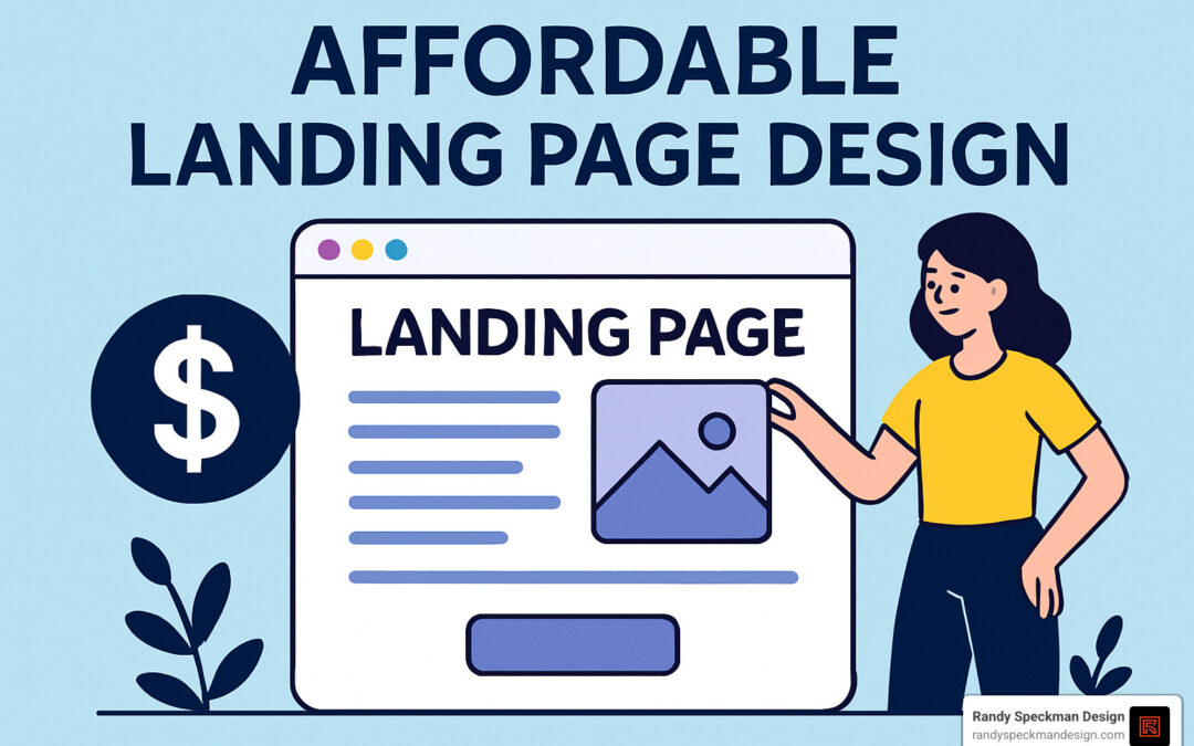 affordable landing page design